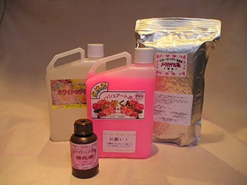 プリザーブドフラワー加工液 フレッシュアートぷり液京淡彩一液くん お試しセットFDS